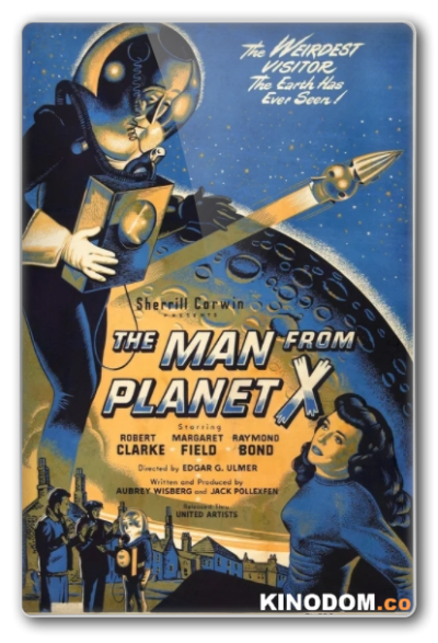 Человек с Планеты Икс / The Man from Planet X 1951 BDRIp