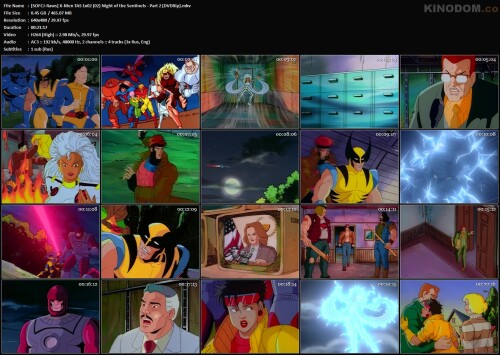 [SOFCJ Raws] X Men TAS 1x02 (02) Night of the Sentinels Part 2 [DVDRip].mkv