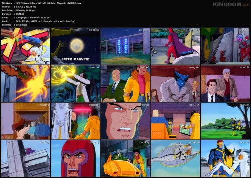 [SOFCJ Raws] X Men TAS 1x03 (03) Enter Magneto [DVDRip].mkv