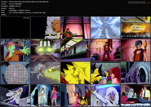 [SOFCJ Raws] X Men TAS 1x05 (05) Captive Hearts [DVDRip].mkv