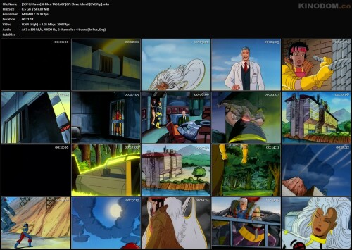 [SOFCJ Raws] X Men TAS 1x07 (07) Slave Island [DVDRip].mkv