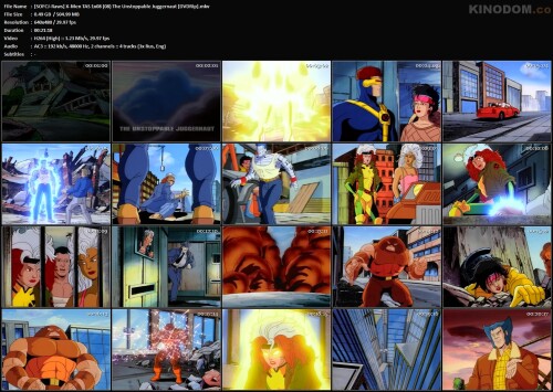 [SOFCJ Raws] X Men TAS 1x08 (08) The Unstoppable Juggernaut [DVDRip].mkv