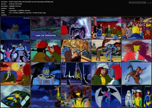 [SOFCJ Raws] X Men TAS 1x10 (10) Come the Apocalypse [DVDRip].mkv