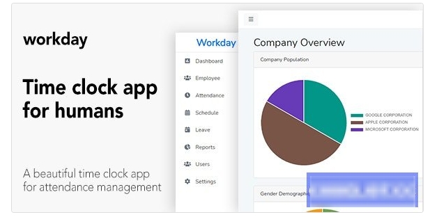 Workday v2.1 - A Time Clock Application For Employees