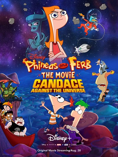 Финес и Ферб (Кэндис против Вселенной) / Phineas and Ferb the Movie: Candace Against the Universe / 2020 WEB-DL