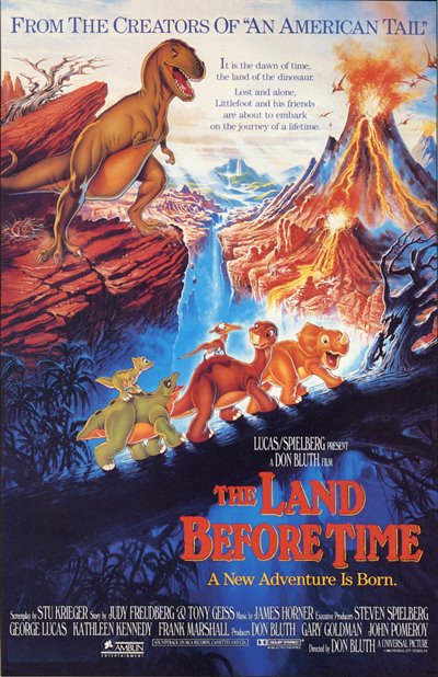 Земля до начала времен / The Land Before Time 1988 BDRip