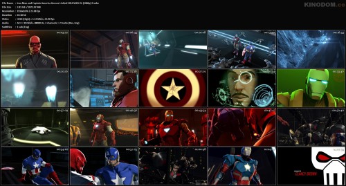 Iron Man and Captain America Heroes United 2014 WEB DL (1080p) D.mkv