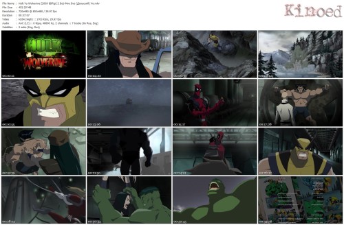 Hulk Vs Wolverine [2009 BDRip] 2 Dub Mvo Dvo (Дольский) Vo.mkv