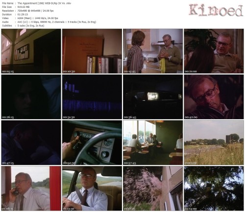 The Appointment [1982 WEB DLRip 3X Vo .mkv