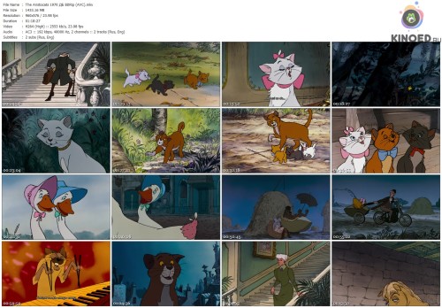 The Aristocats 1970 ДБ BDRip (AVC).mkv