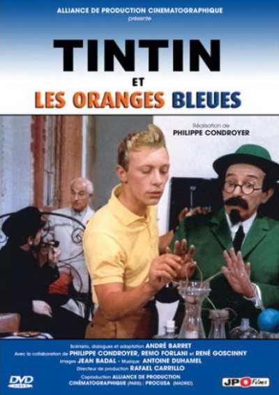 Тинтин и голубые апельсины / Tintin et les oranges bleues 1964 DVDRip